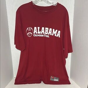 Nike Red Alabama university football shirt